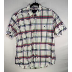 Ralph Lauren Men's 2XL Slim Fit Short Sleeve Shirt